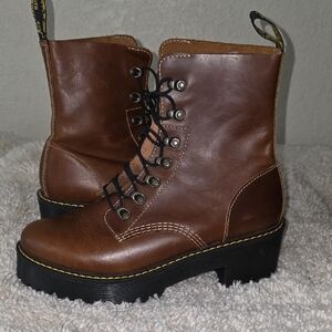 Dr. Martens Leona Chunky Heel Boots